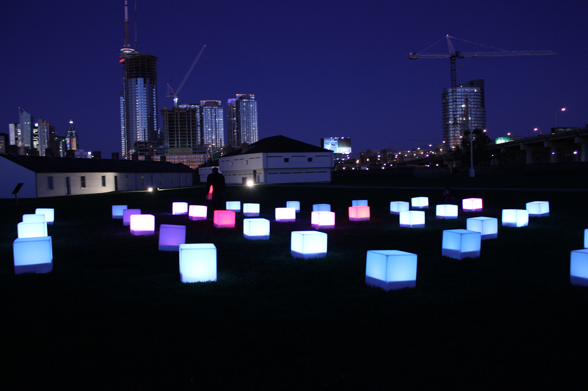 SMILE at Fort York for Nuit Blanche
